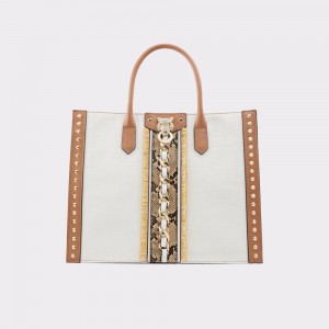 Aldo Abomastraw Tote bag Tote Çanta Kadın Beyaz | GAIZ86051