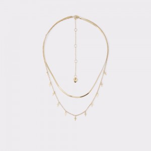 Aldo Aire Necklace Kolye Kadın Altın | VDKU41926