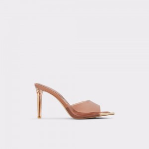 Aldo Annabrilden High heel sandal - Stiletto heel Topuklu Ayakkabılar Kadın Koyu Bej Rengi | RDJS47395