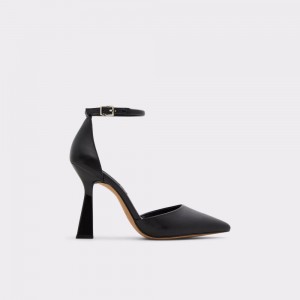 Aldo Ardcarn Strappy heeled shoe Blok Topuklu Ayakkabı Kadın Siyah | HIVQ38756