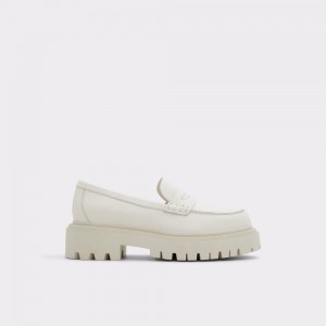 Aldo Bigstrut Loafer - Lug sole Makosen Kadın Beyaz | EDYZ03962