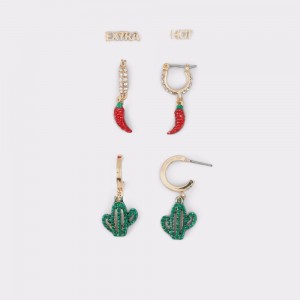 Aldo Breridan Earrings Küpe Kadın Kırmızı | RPUE78934