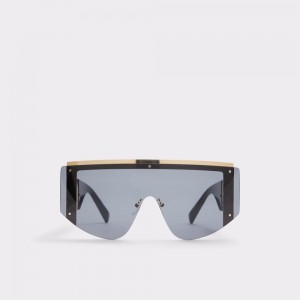 Aldo Contannon Sunglasses Güneş Gözlüğü Kadın Siyah Altın | GTXD72508