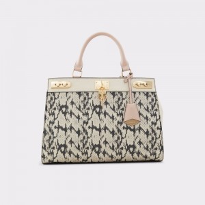Aldo Dreiddaa Tote bag Çalışma Çantası Kadın Siyah Beyaz | ZUCT86735