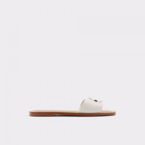 Aldo Glaeswen Slide sandal Sandalet Kadın Beyaz | IDZL64958