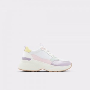 Aldo Goodvibes Wedge sneaker - Micro wedge heel Spor Ayakkabı Kadın Renkli | JIOC13528