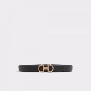 Aldo Gorlenko Belt Kemer Erkek Siyah Altın | HZED84162