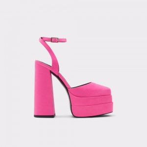 Aldo Kersaudy Ankle strap heeled shoe - Plateforme Perfect Pairings Kadın Açık Pembe | YBUX86475