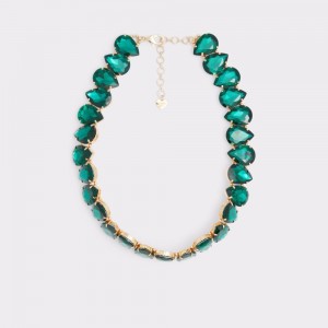 Aldo Queenjewel Necklace Kolye Kadın Koyu Yeşil | ECXG25901