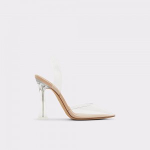 Aldo Solanti Sling back high heel Perfect Pairings Kadın Bej Rengi | MONE74231