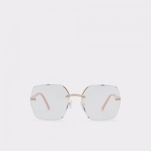 Aldo Yeranna Rectangle sunglasses Güneş Gözlüğü Kadın Clear | YKNB84263